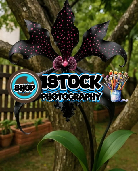 Black orquídea