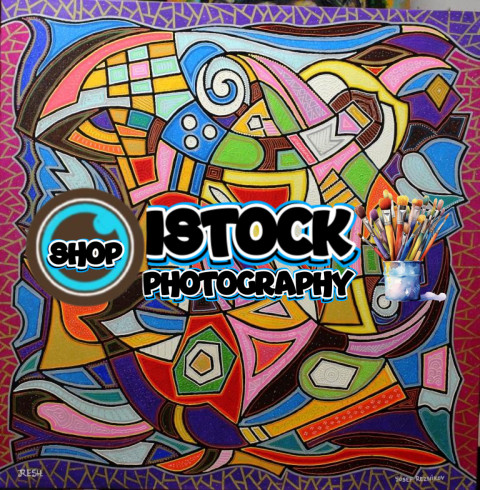 Colorful musical composition # 102