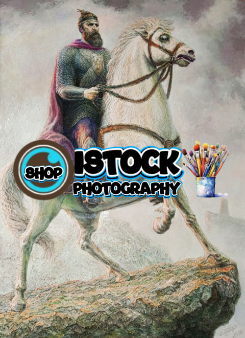 2018 - GJERGJ KASTRIOTI SKËNDERBEU 80x100 cm oil in canvas