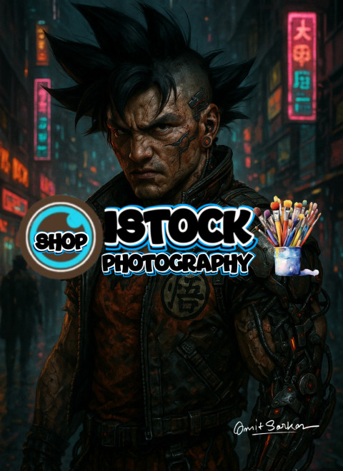 Cyberpunk Goku