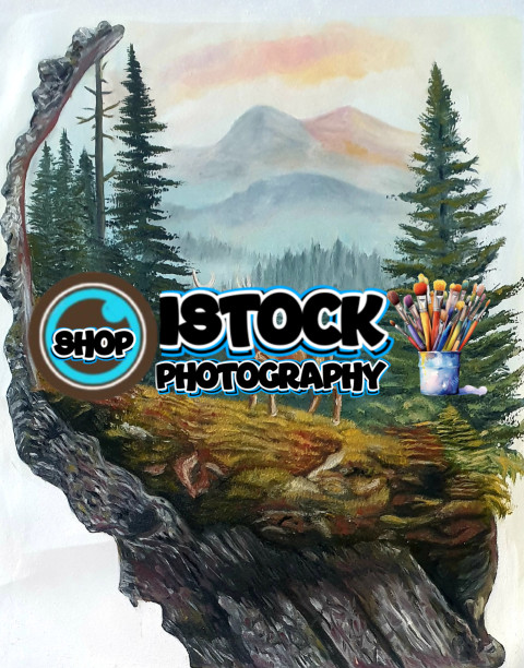 Oil Colour Painting Work